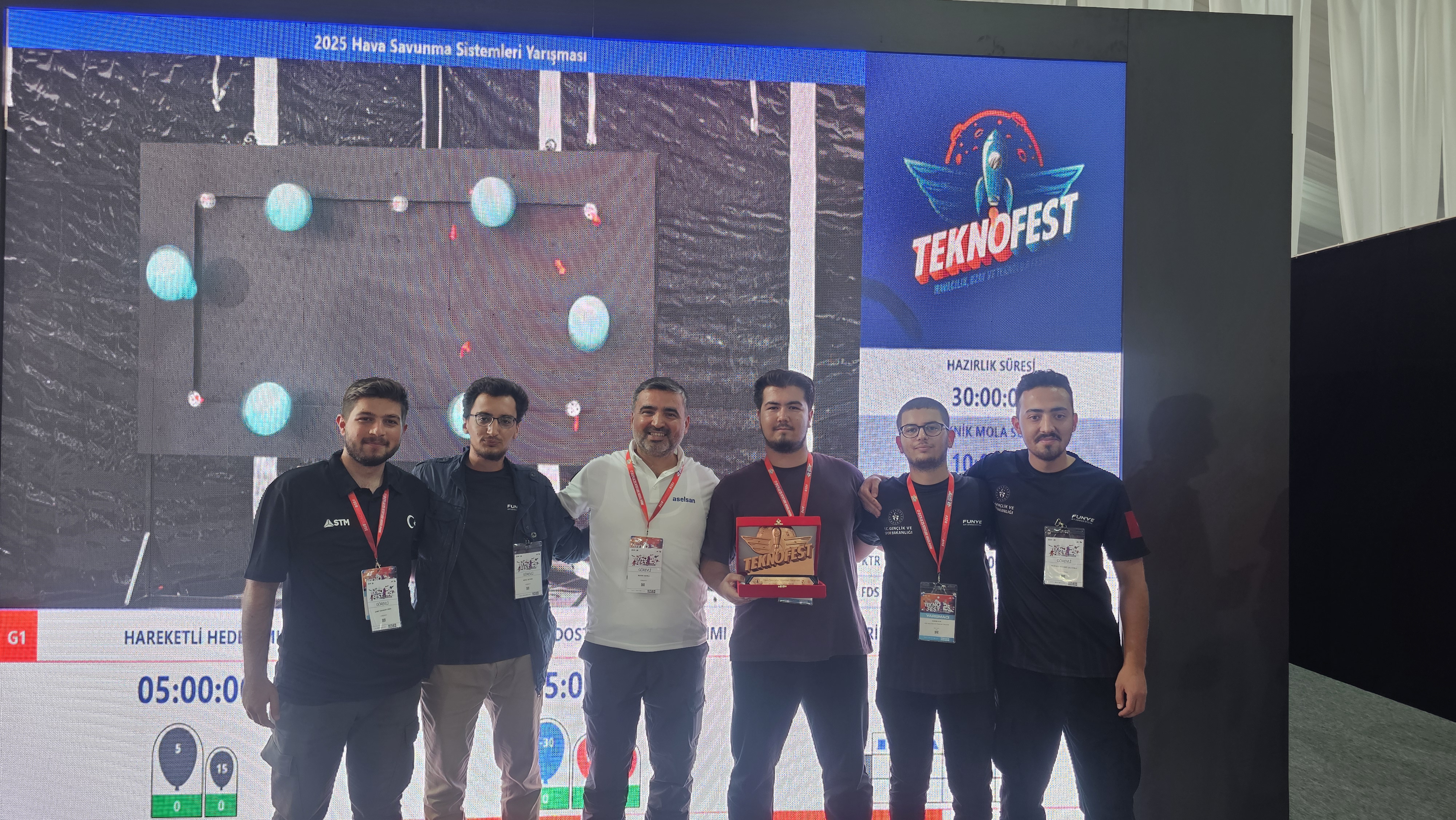 MGM Fünye ekibi TEKNOFEST yarışma alanında
